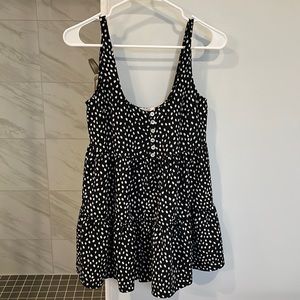 Urban outfitters tiered romper